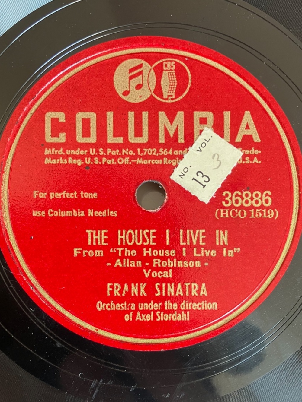Vintage Frank Sinatra Album Colombia 78s w/ Bonus Disc - Picture 13 of 16